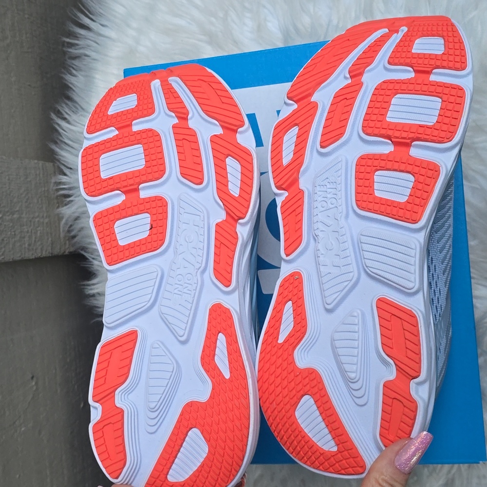 Hoka Bondi 7 Women's 9 Light Blue New In Box - Picture 8 of 9